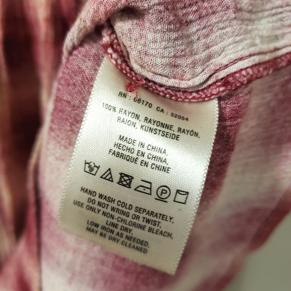 Maeve - Cavalon Plaid Blouse - Size XS - Picture 9 of 10